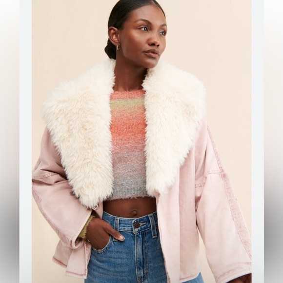 STUNNING! Free People upgraded denim jacket - Picture 11 of 16